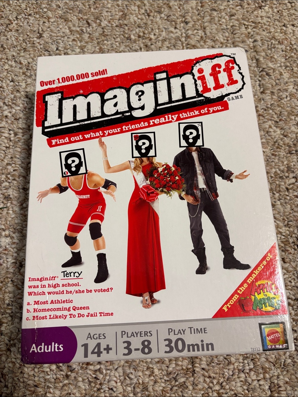 Mattel Imaginoff Game - White and Red